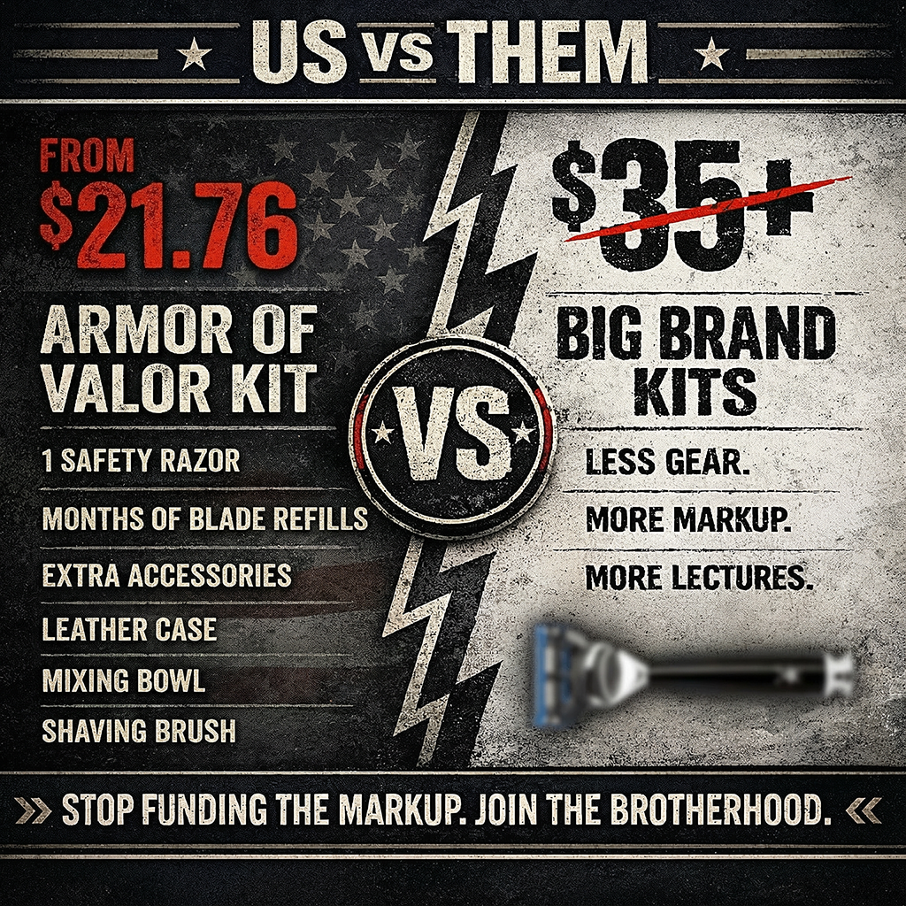 Armor of Valor Kit - Stewardship in Every Shave